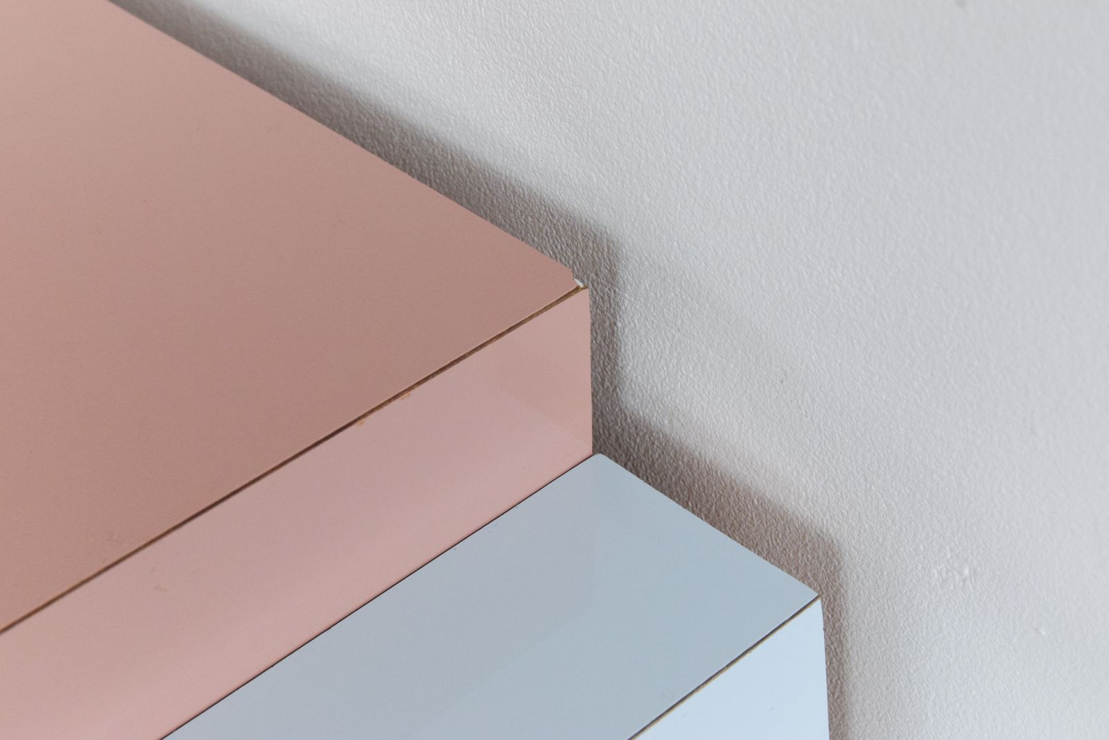 Vintage 1980s Pink And Blue Laminate Chest Of Drawers photo buy