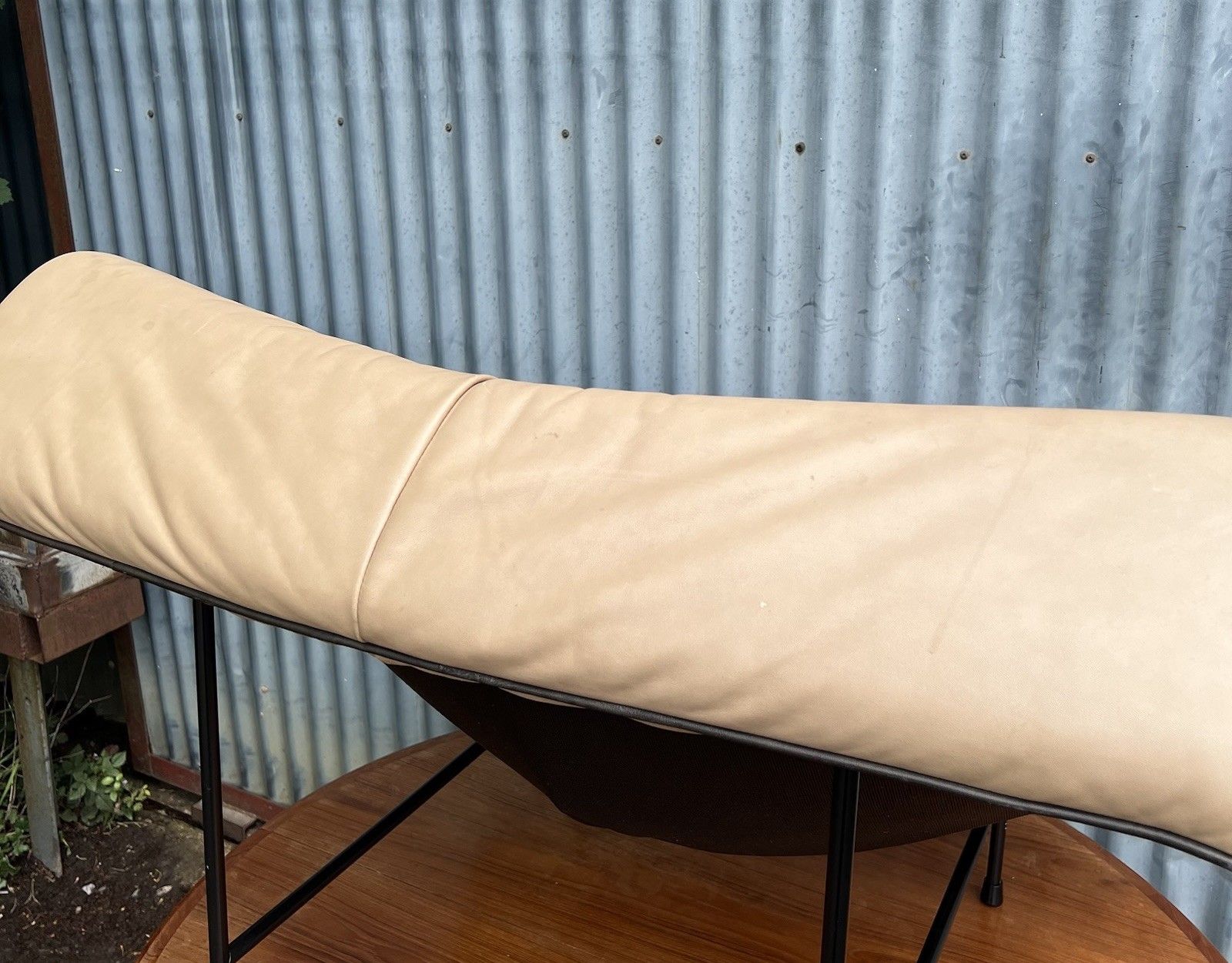 photo buy Vintage 1980s Montis Butterfly Lounge Chair By Gerard Van Den Berg Cream Leather