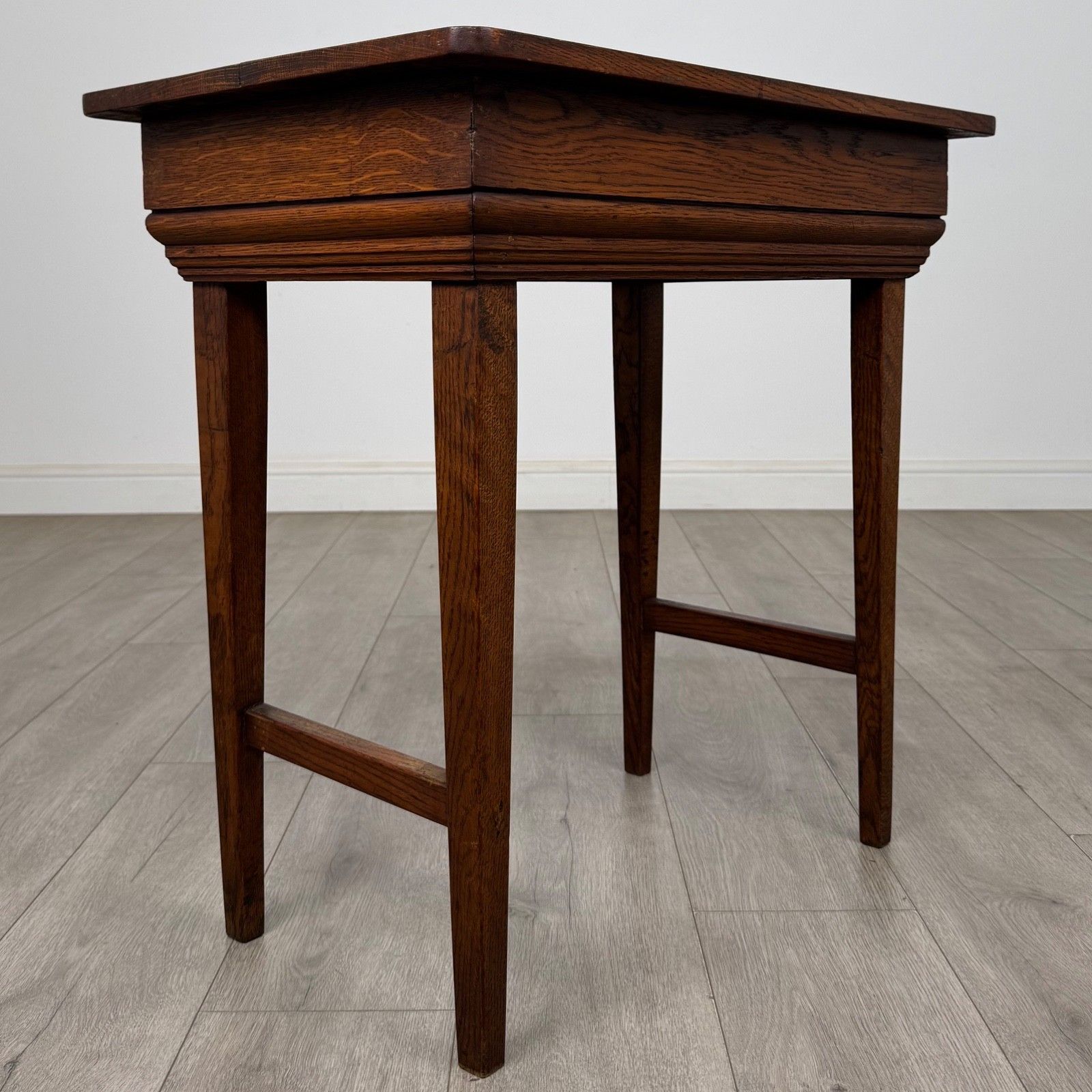 Antique 20th Century Edwardian Side Table In Oak ( Af 5848 ) photo Furniture