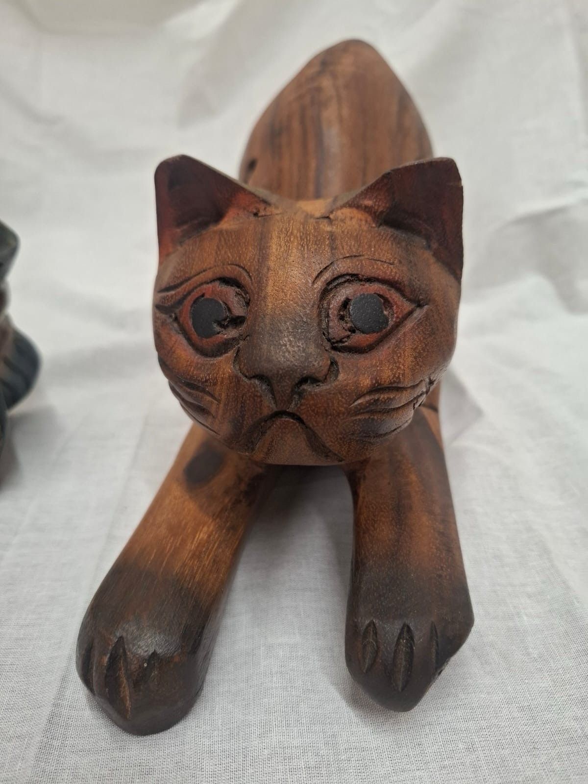 Vintage Wooden Cat And Fish photo 60.0