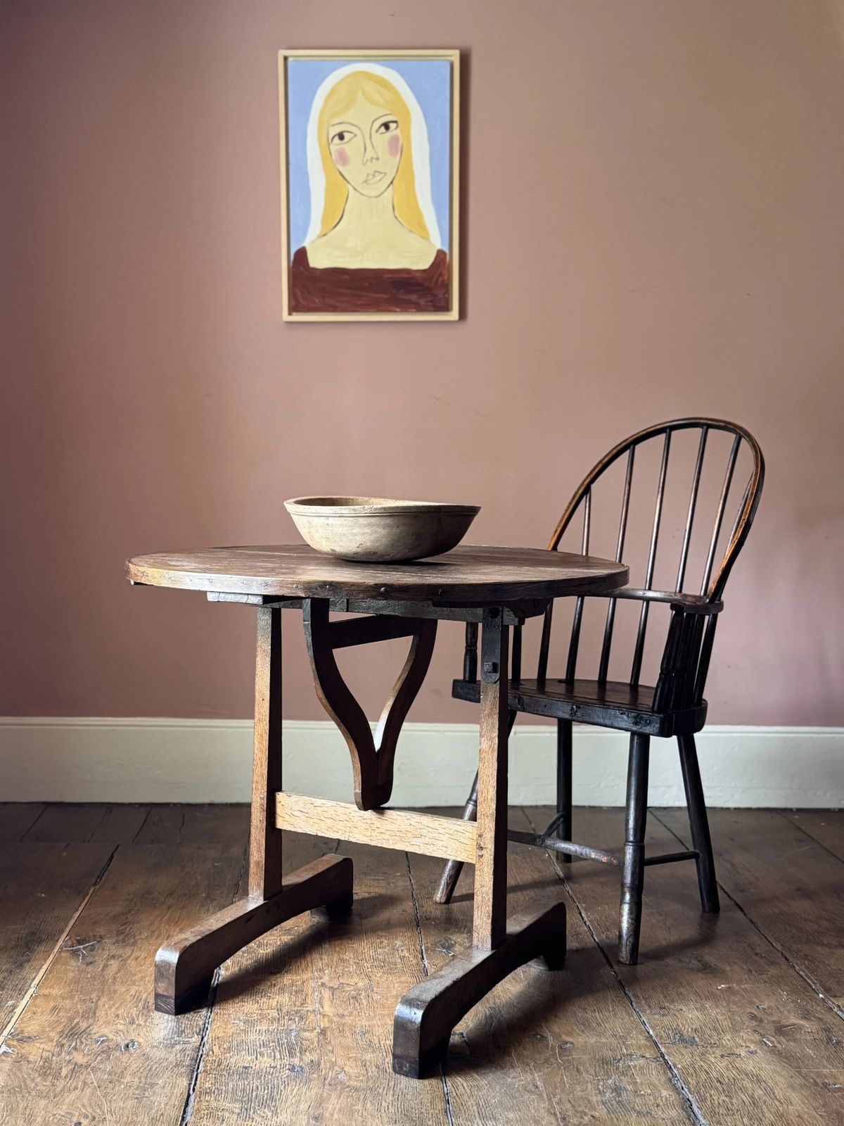 photo for sale 19th Century French Vendange Folding Table
