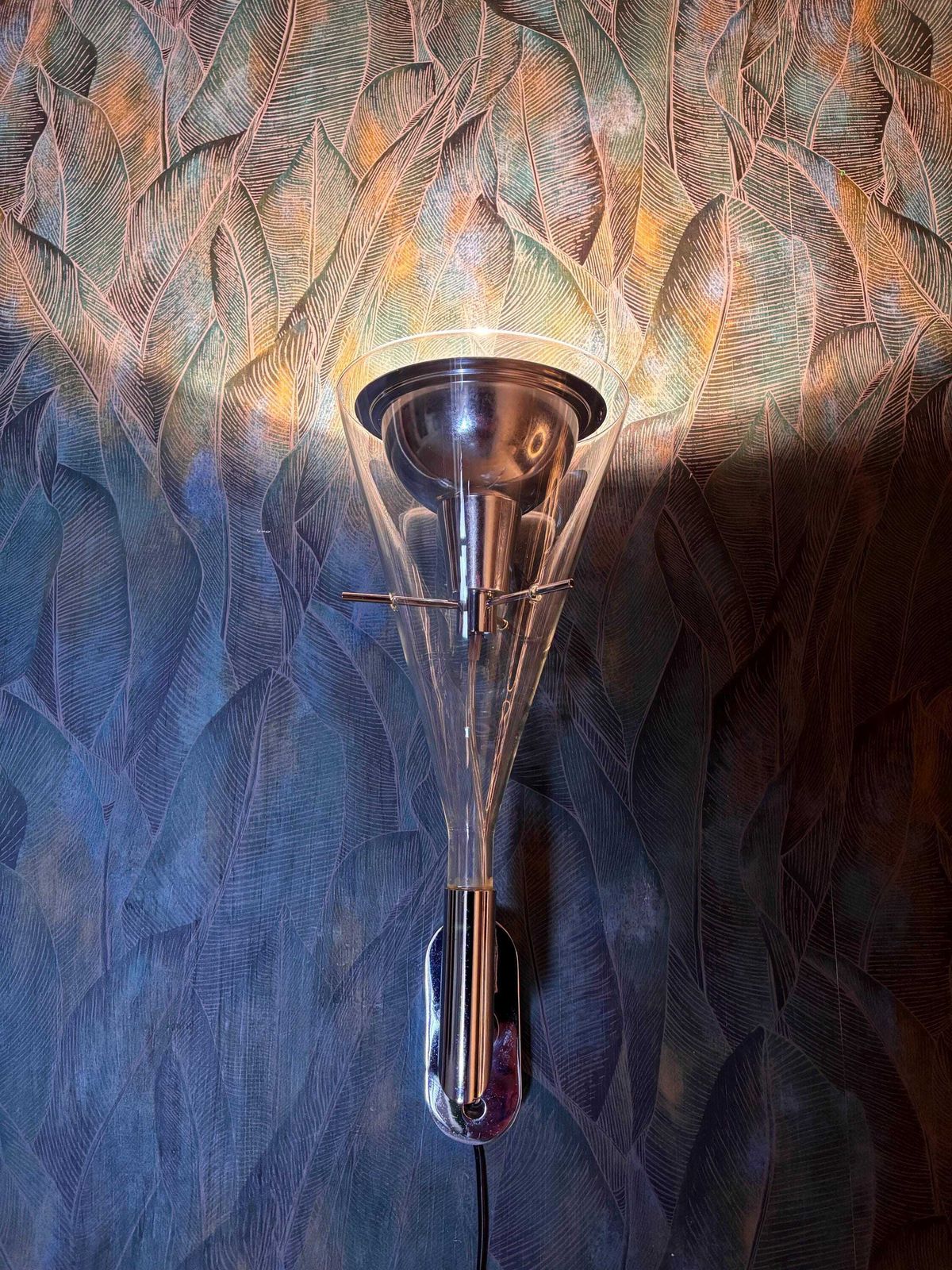Fontana Arte Flûte Wall Lamp, 1970s photo furniture