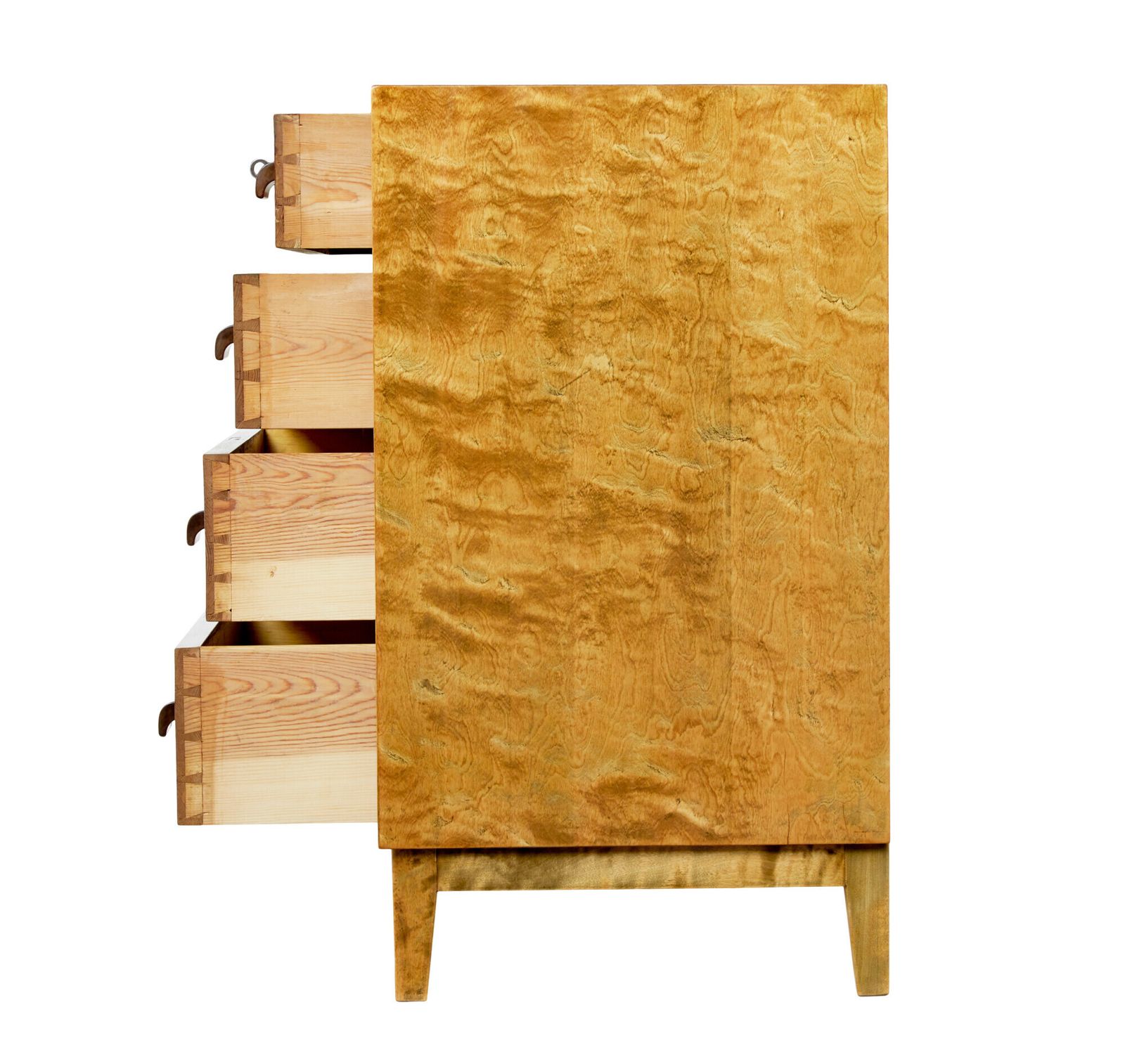 Art Deco Swedish Chest Of Drawers In Birch photo Furniture