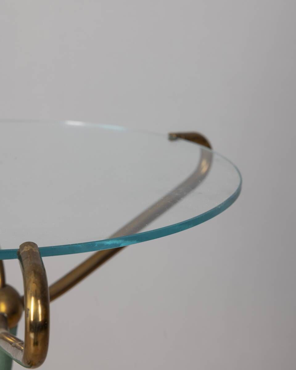 photo furniture Vintage 1950s Coffee Table With Lamp And Magazine Rack Italian Design