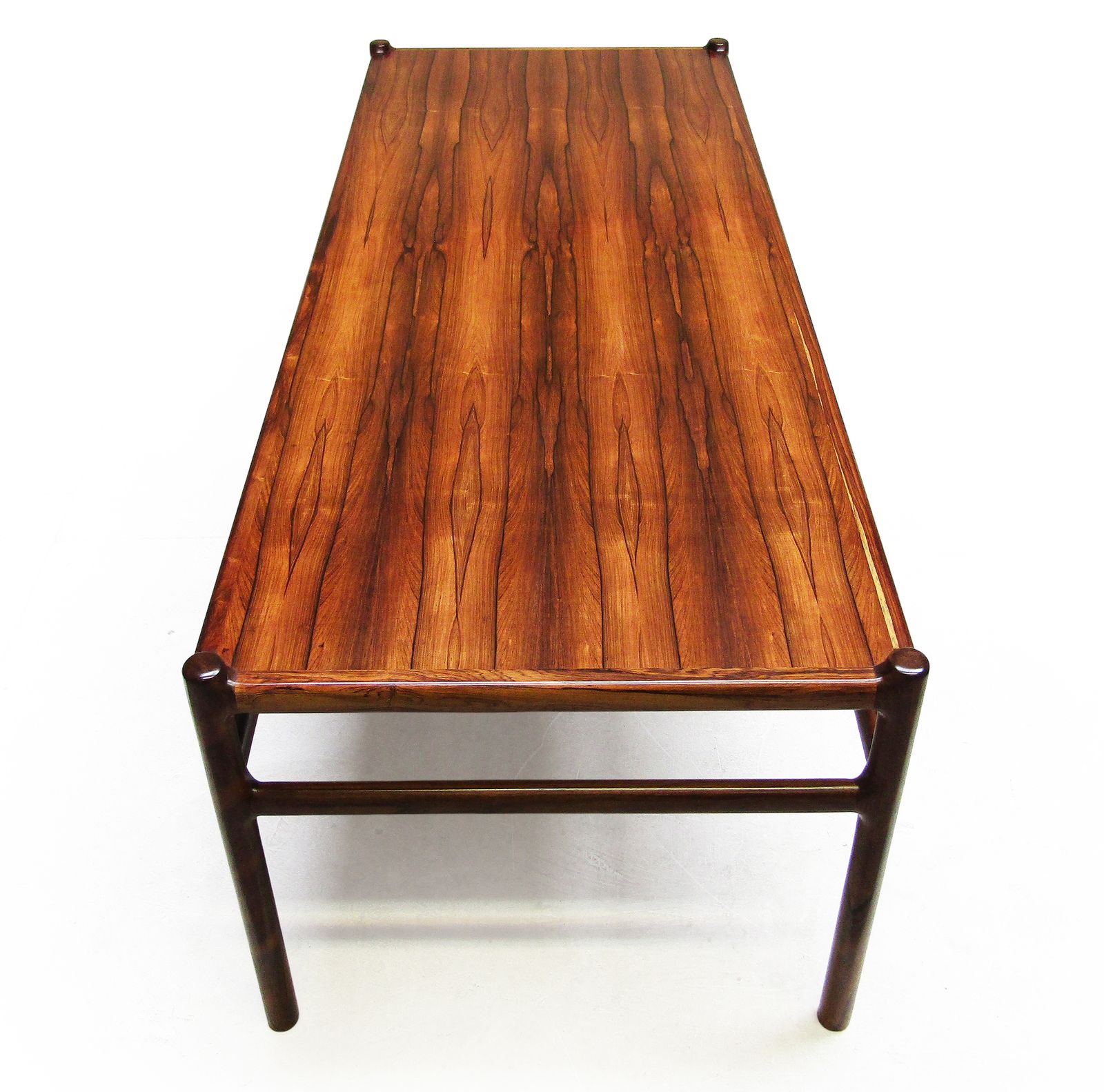 Long Danish Coffee Table In Rosewood By Henning Korch For Cfc Silkeborg photo for sale