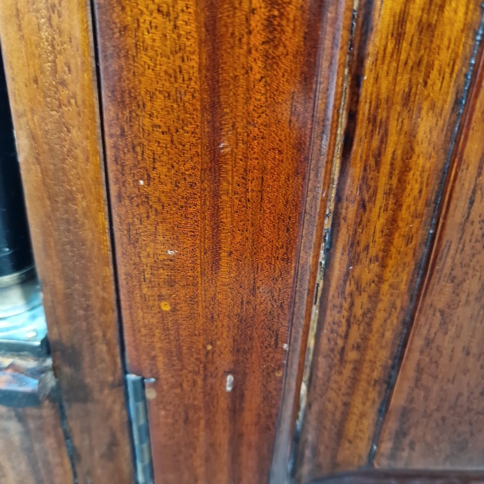 Vintage Mahogany Bedside Cabinet Table Antique Empire Style Pedestal Cupboard photo buy