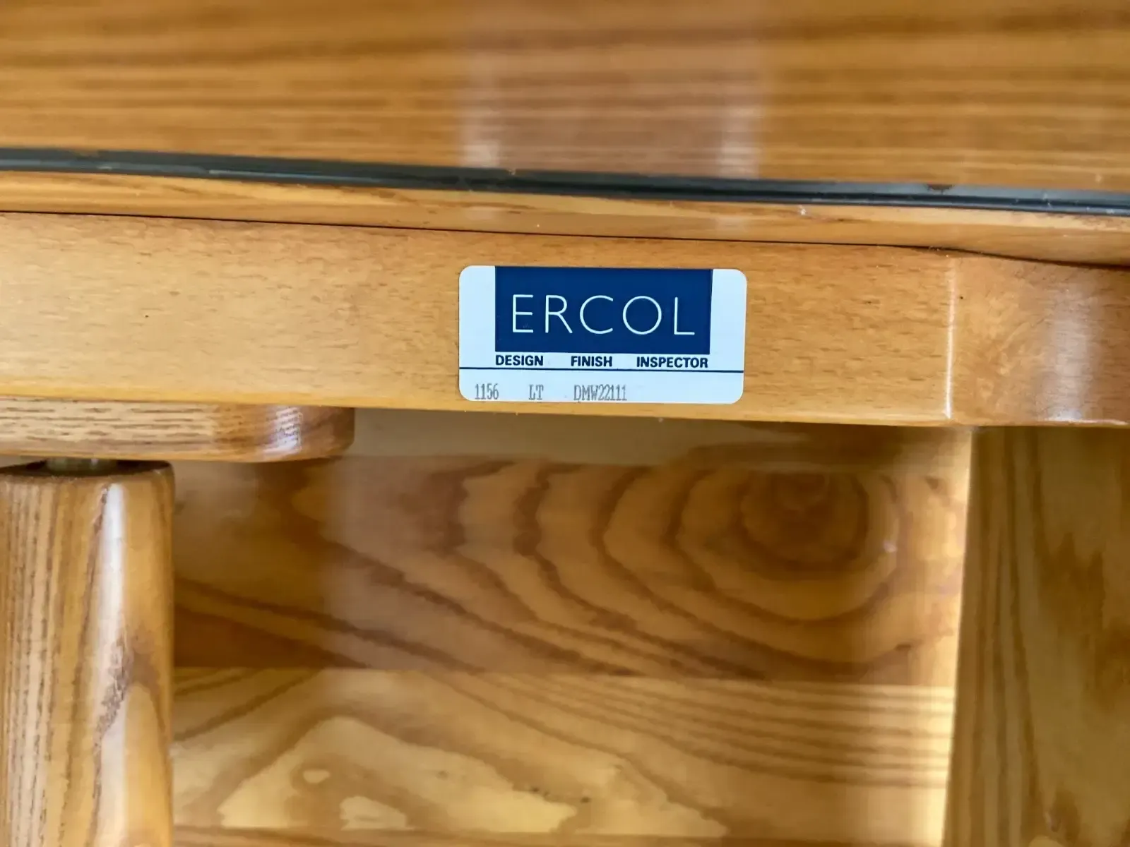 Mid Century Blonde Ercol 1156 Windsor Gate Leg Drop Leaf Kitchen/Dining Table photo buy