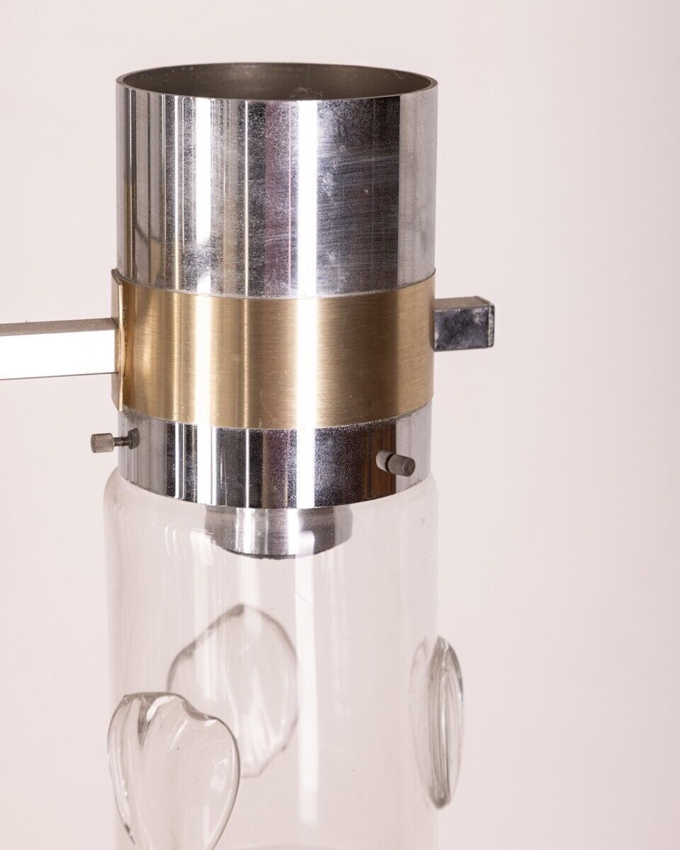 Sicolari 1970s Metal And Glass Chandelier photo 714.0