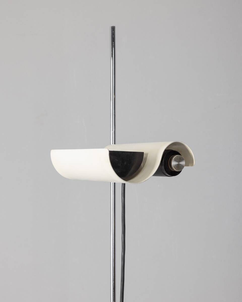 Vintage 1970s Floor Lamp Mod. Dim 333 Design Vico Magistretti For Oluce photo furniture