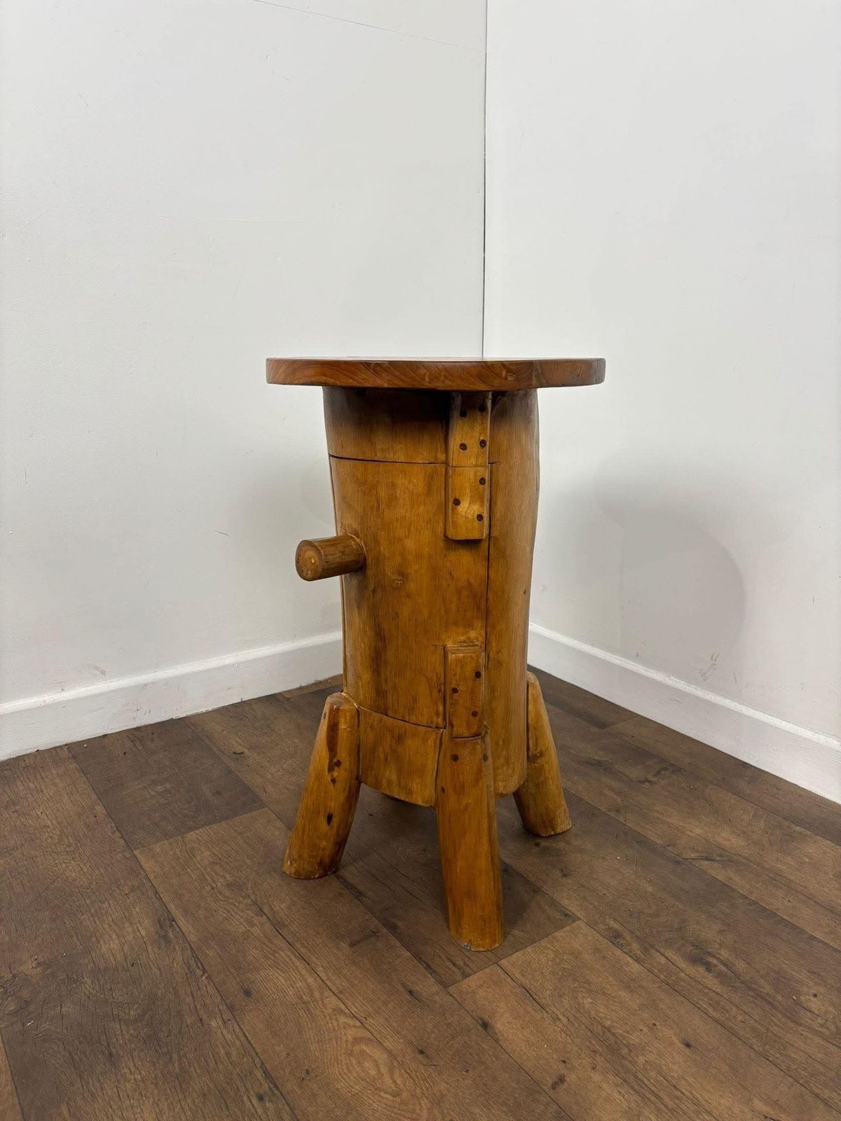 Rustic Handmade Side Table photo 299.0