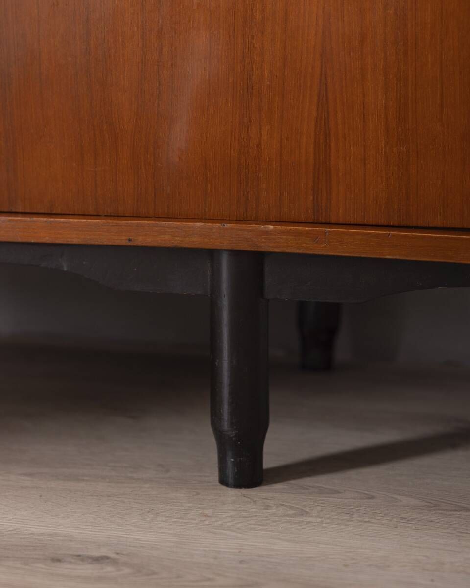 Furniture Sideboard In Wood And Glass With An Italian Design From The 1960s photo