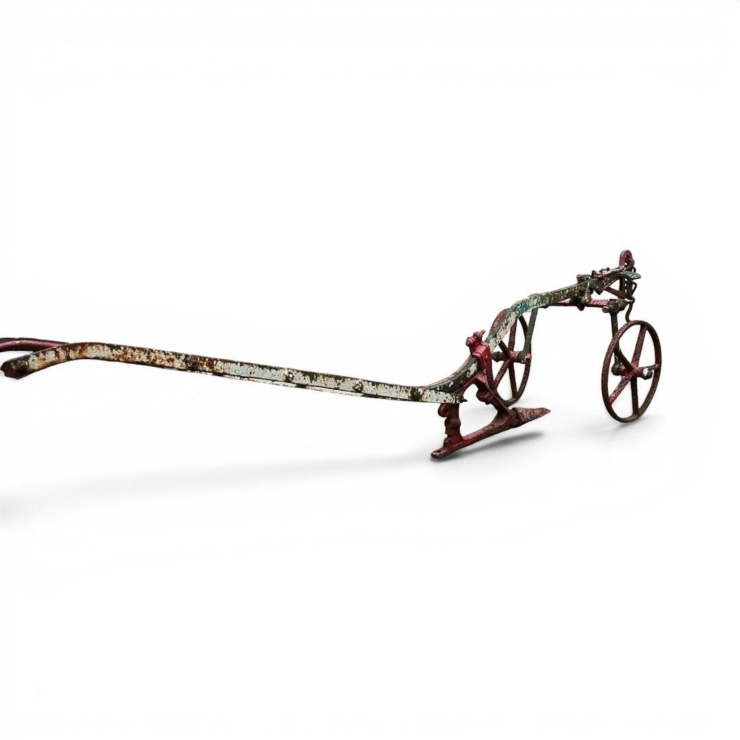 Antique Cast Iron Plough Mephisto By Eh Roberts photo for sale