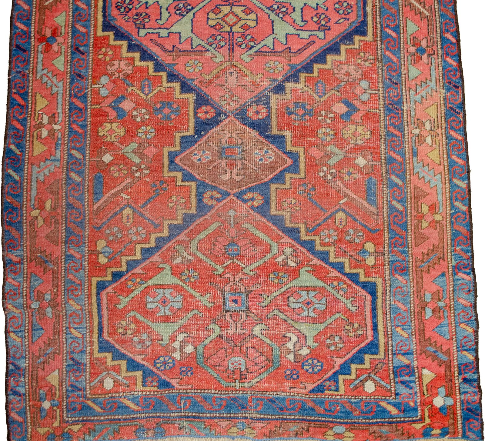 Antique Heriz Runner 310x116cm photo vinterior
