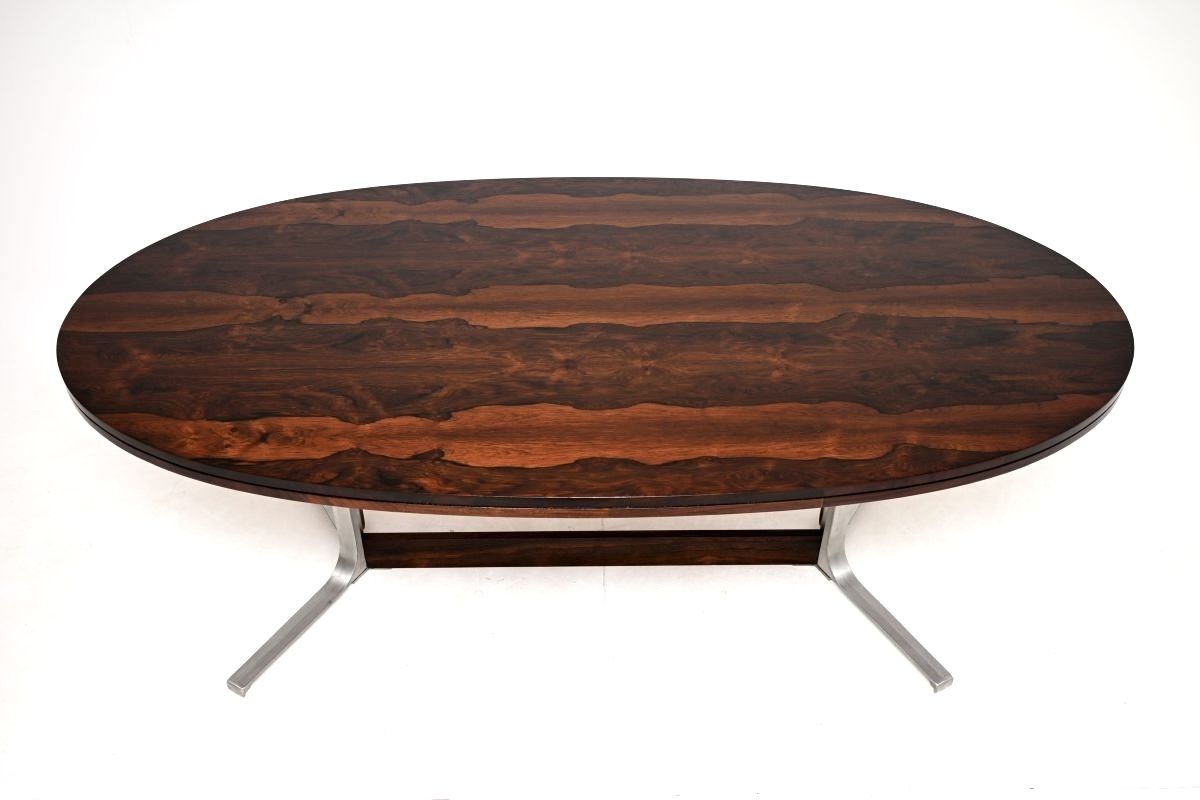 photo furniture Vintage Rosewood Dining Table And Chairs By Robert Heritage For Archie Shine