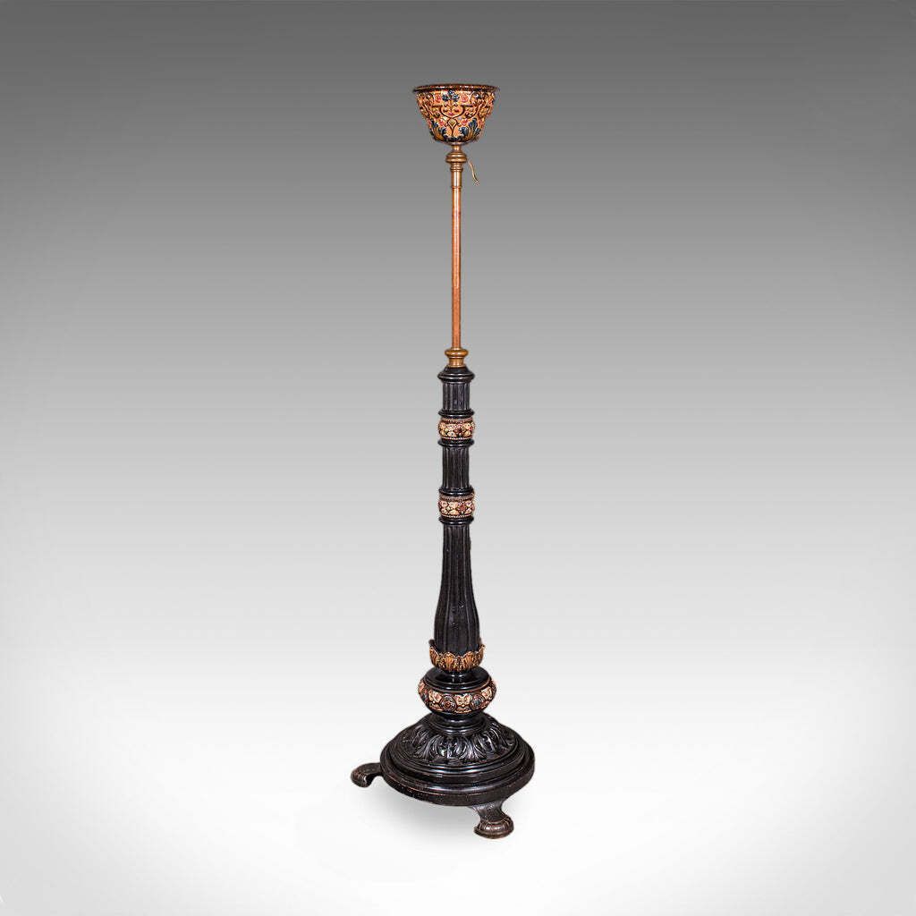 Antique Hanging Plant Stand, English, Aesthetic Movement, Adjustable, Victorian photo 4026.0
