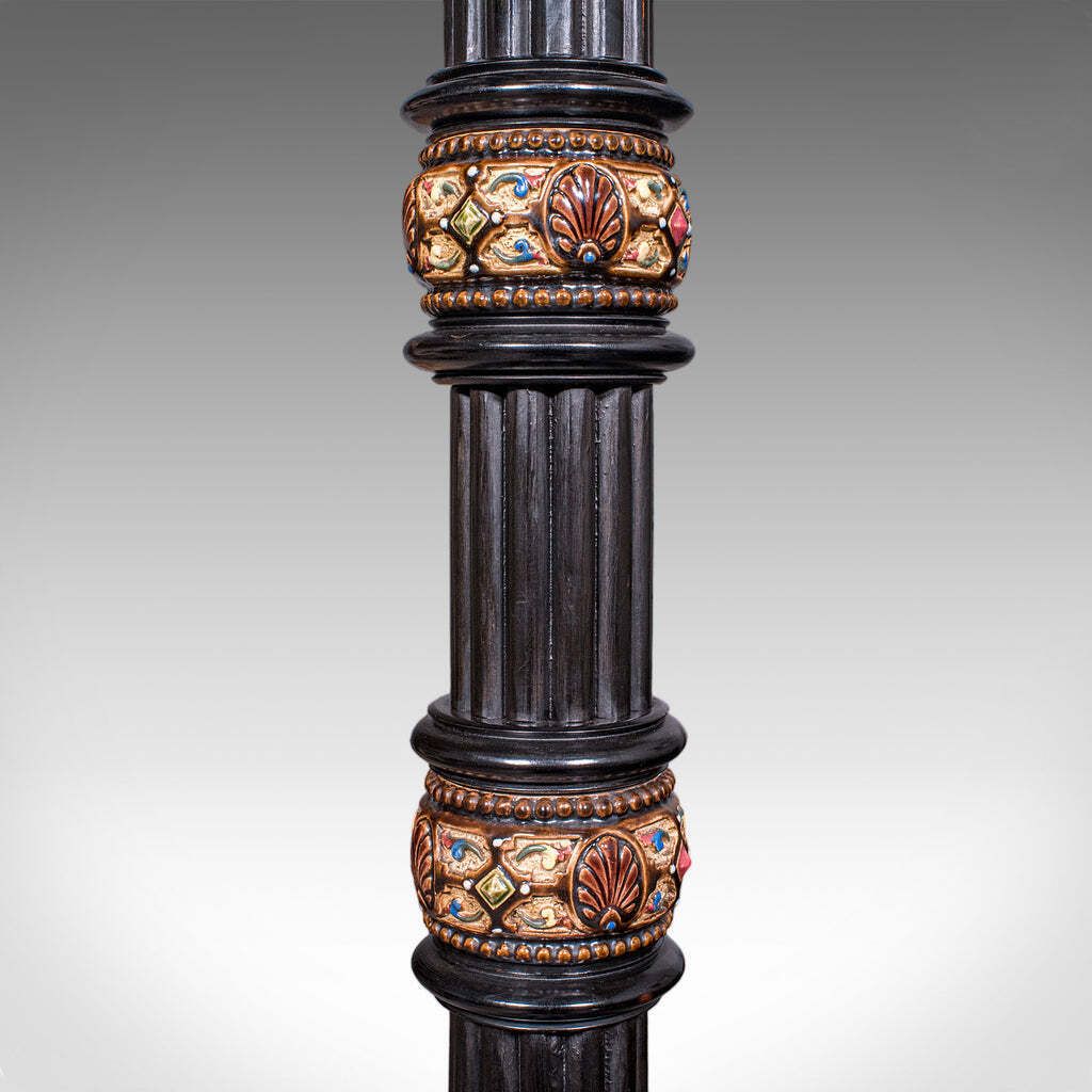 photo furniture Antique Hanging Plant Stand, English, Aesthetic Movement, Adjustable, Victorian