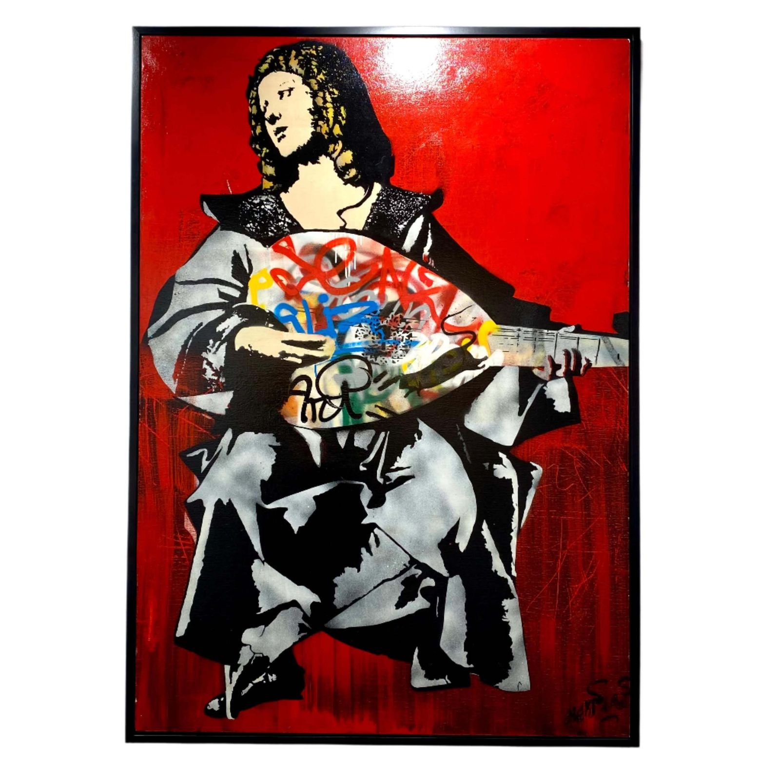 Blek Le Rat, The Lute Player, 2024