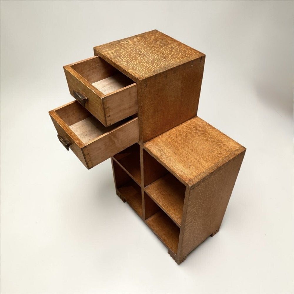 photo for sale Art Deco Stepped Bookcase By Betty Joel