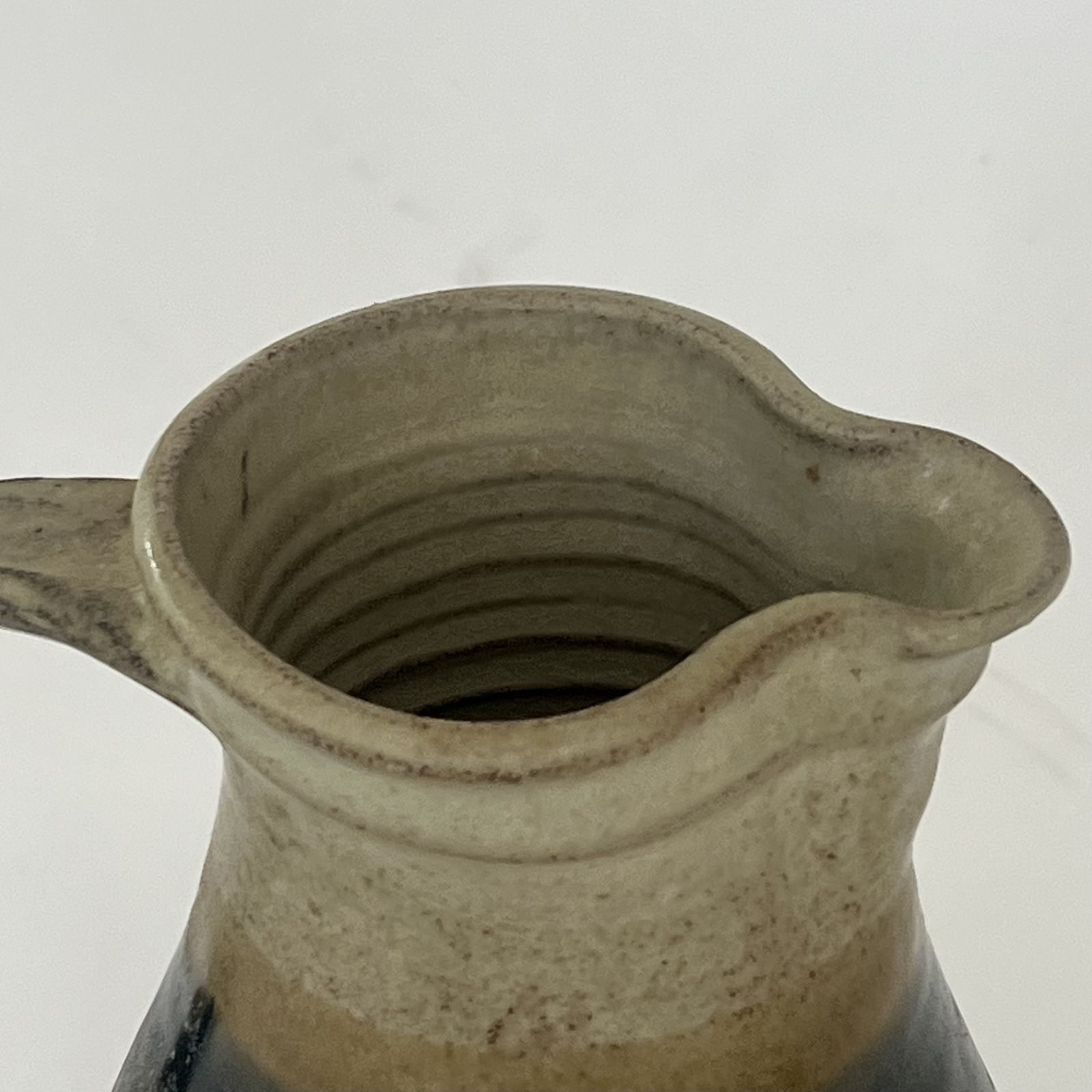 Rustic Stoneware Pitcher. photo for sale