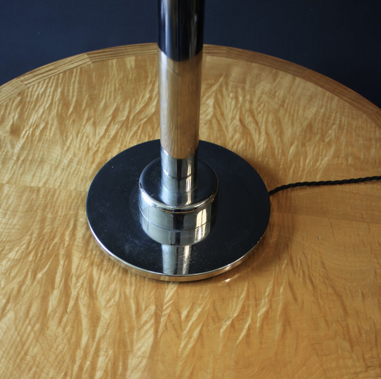 Art Deco Chrome Table Lamp photo Lighting