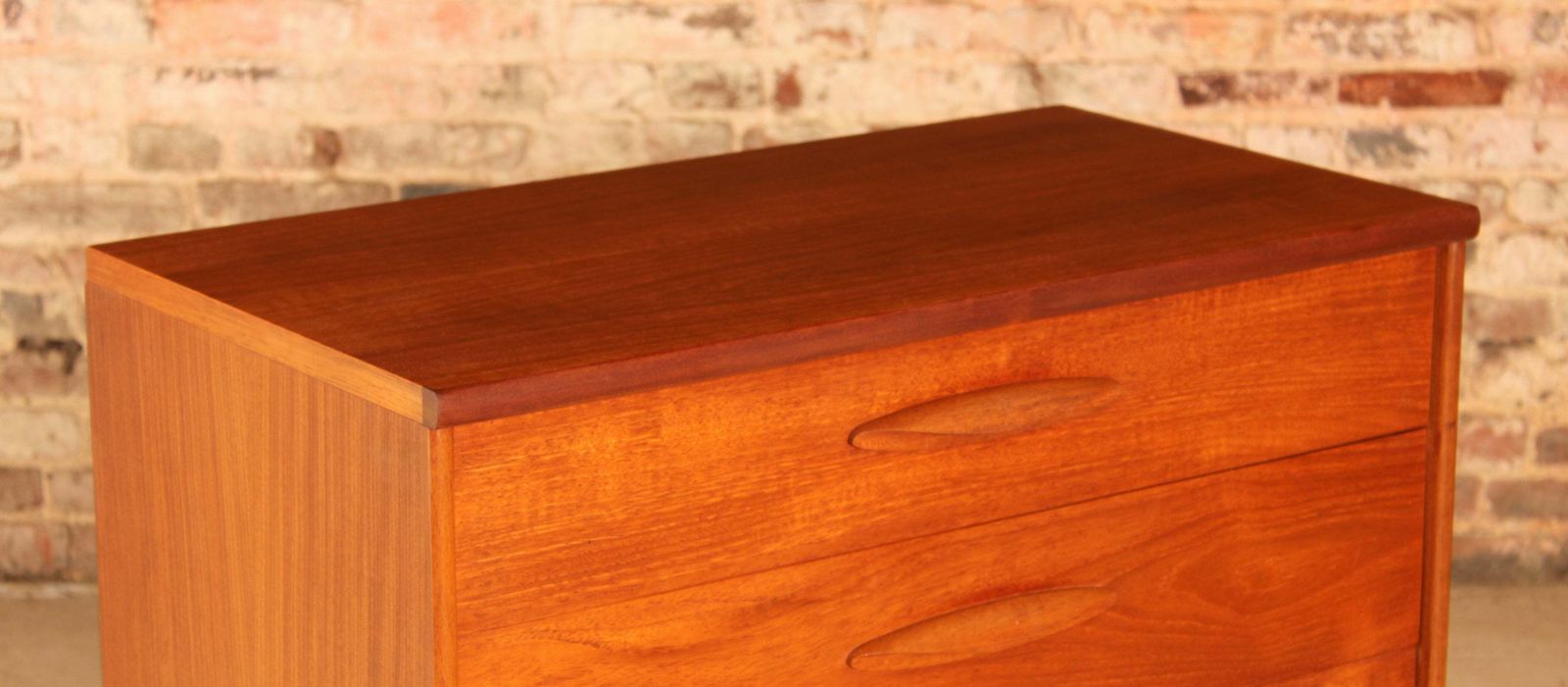 Mid Century Teak Chest Of 4 Drawers On Casters By Austinsuite, Circa 1960s photo Furniture