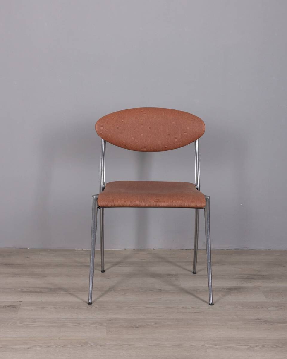 Set Of 5 Vintage 1980s "Coro" Chairs Designed By Luigi Origlia For Origlia photo vinterior