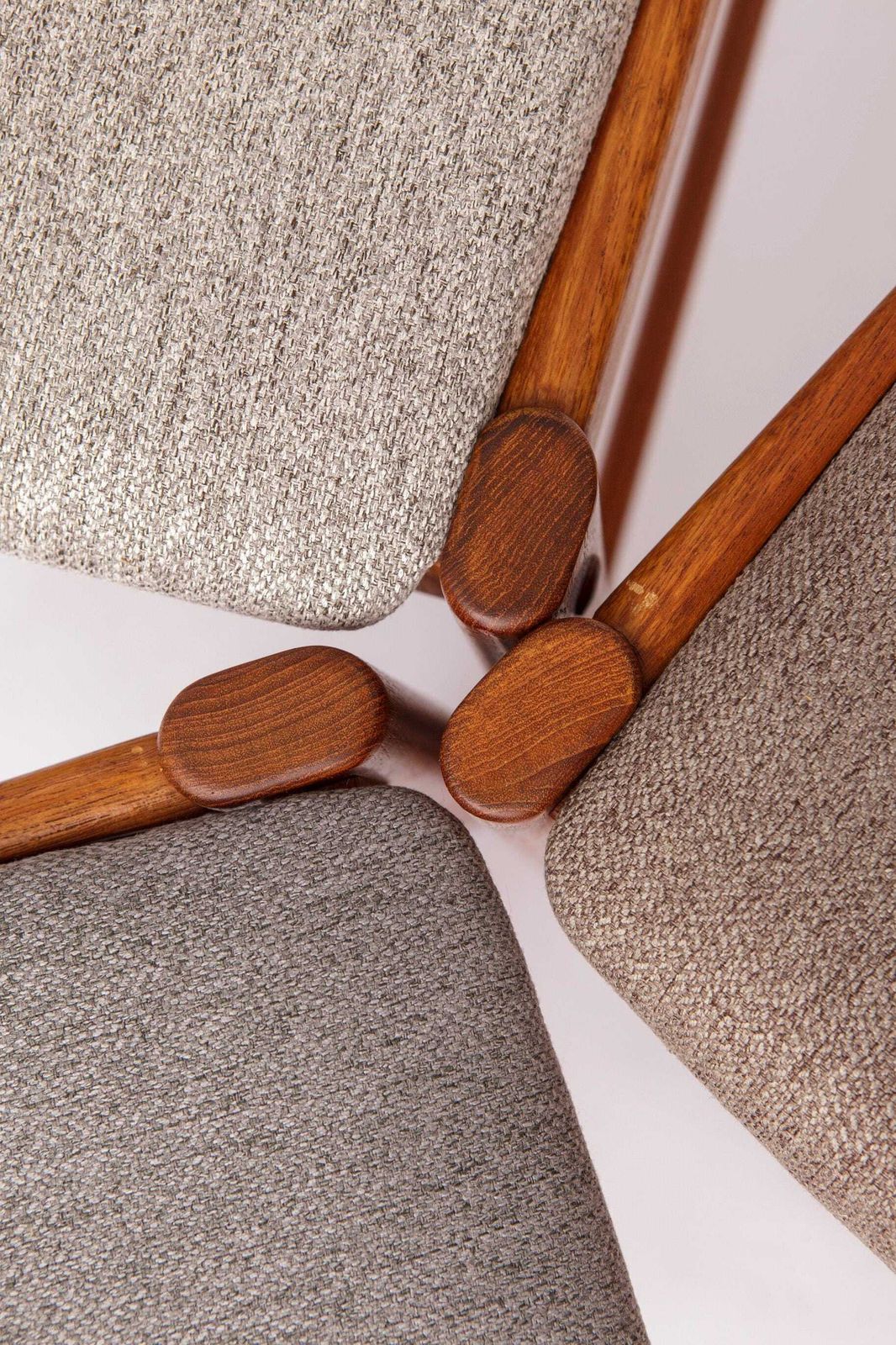 Set Of 6 Uldum Møbelfabrik Dining Chairs Danish Teak 1960s Mid Century Modern Restored Chairs photo buy