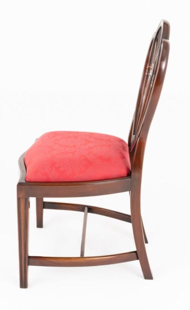 Set Prince Of Wales Dining Chairs Mahogany 12 photo furniture