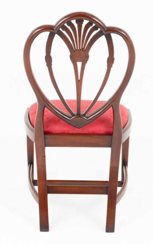Set Prince Of Wales Dining Chairs Mahogany 12 photo Furniture
