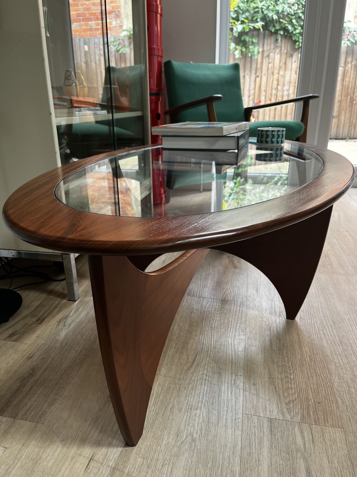 Vintage Mid Century G Plan Astro Coffee Table Oval photo vintage