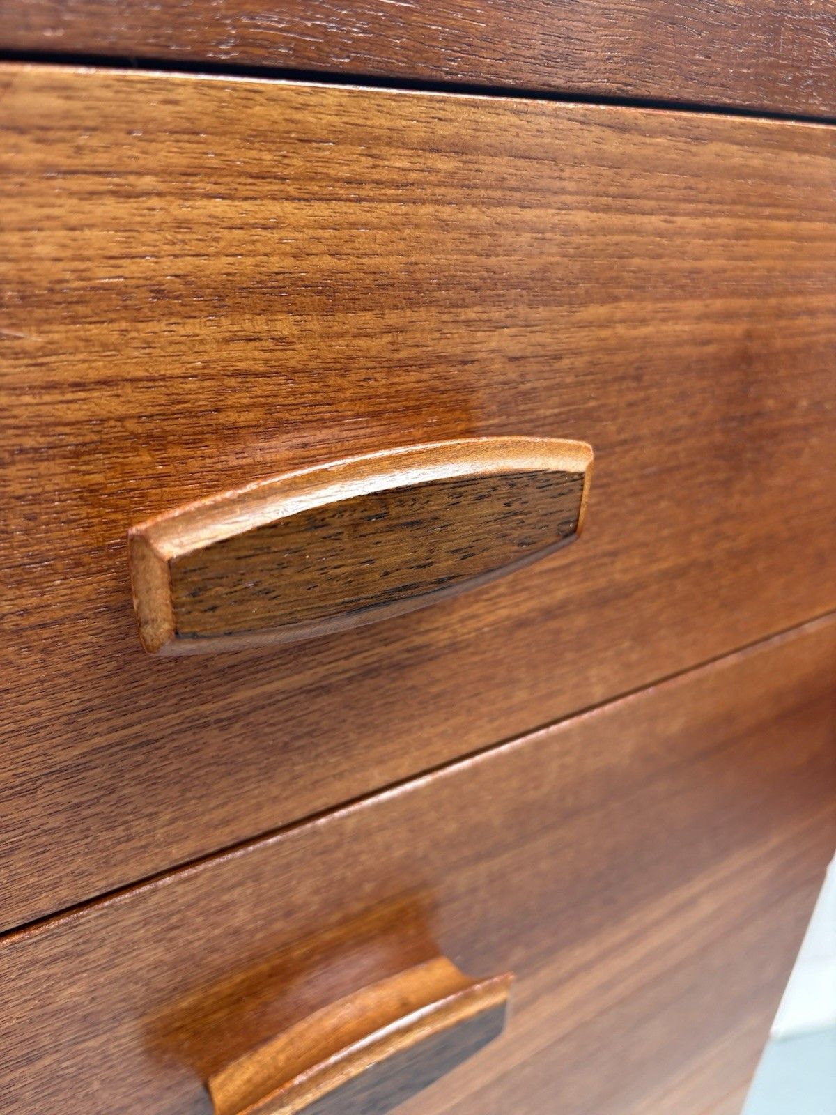 Mcm G Plan Quadrille Teak Tallboy Chest Of 6 Drawers photo vinterior