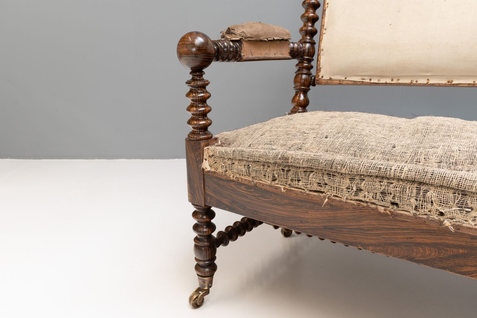 French Bobbin Turned Settee photo buy