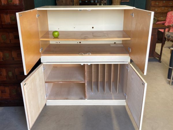 A Pair Of Mid Century Stackable Modular Storage Cabinets photo buy