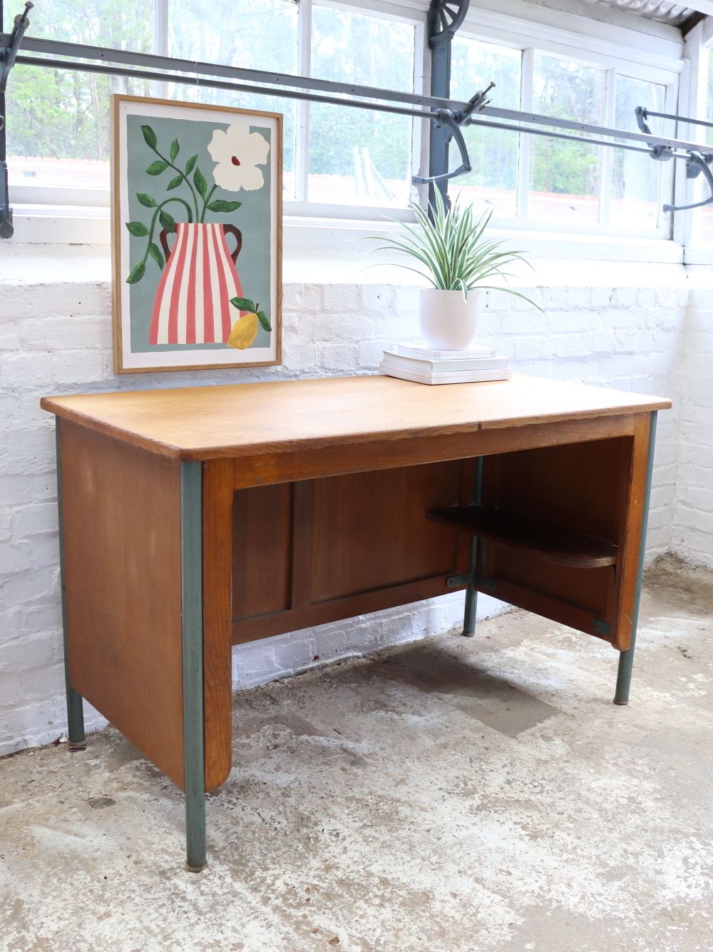 Beautiful Vintage French Jean Prouvé Desk photo furniture