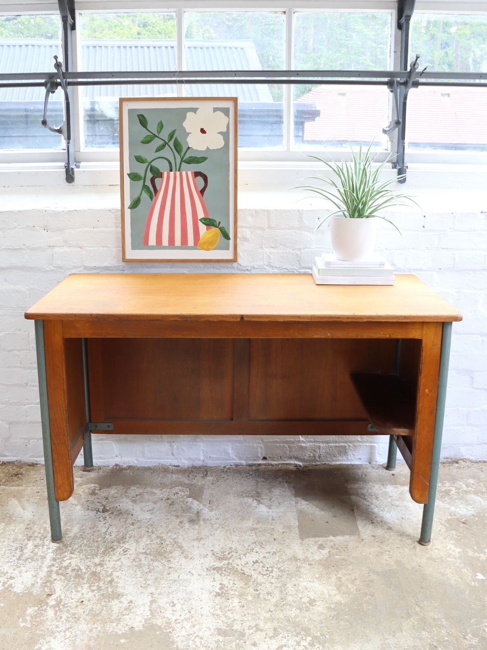 photo for sale Beautiful Vintage French Jean Prouvé Desk
