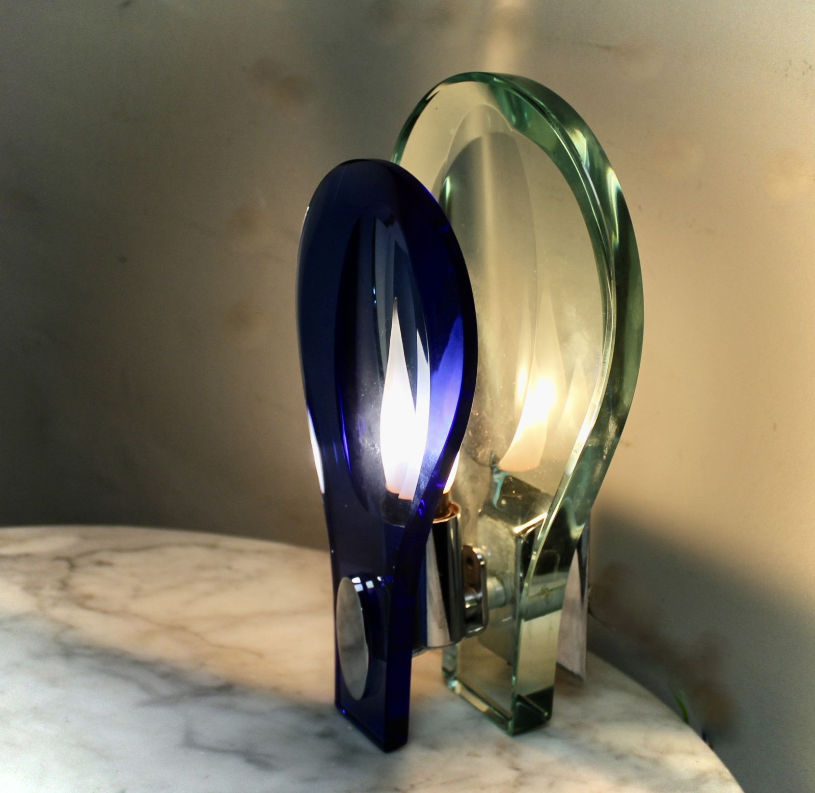 Fontana Arte Mid Century Wall Lights photo furniture