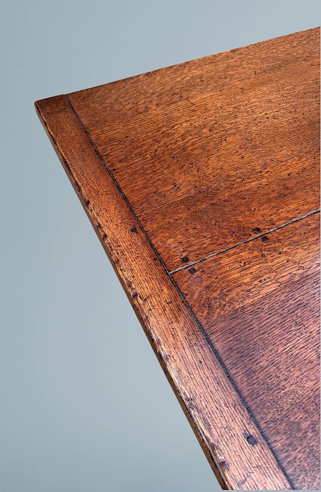 Furniture Large Oak Two Drawer Coffee Table photo