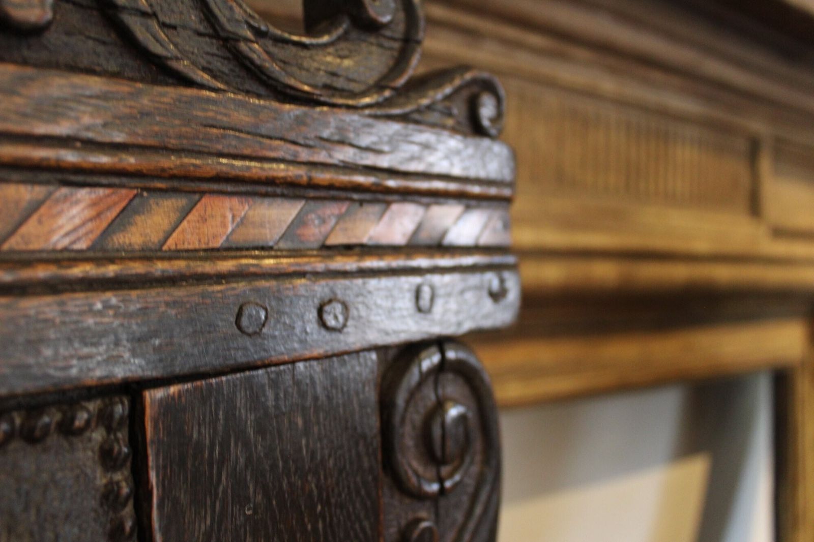 A Rare Pair Of 17th Century Yorkshire Oak Wainscot Chairs C1680 photo furniture