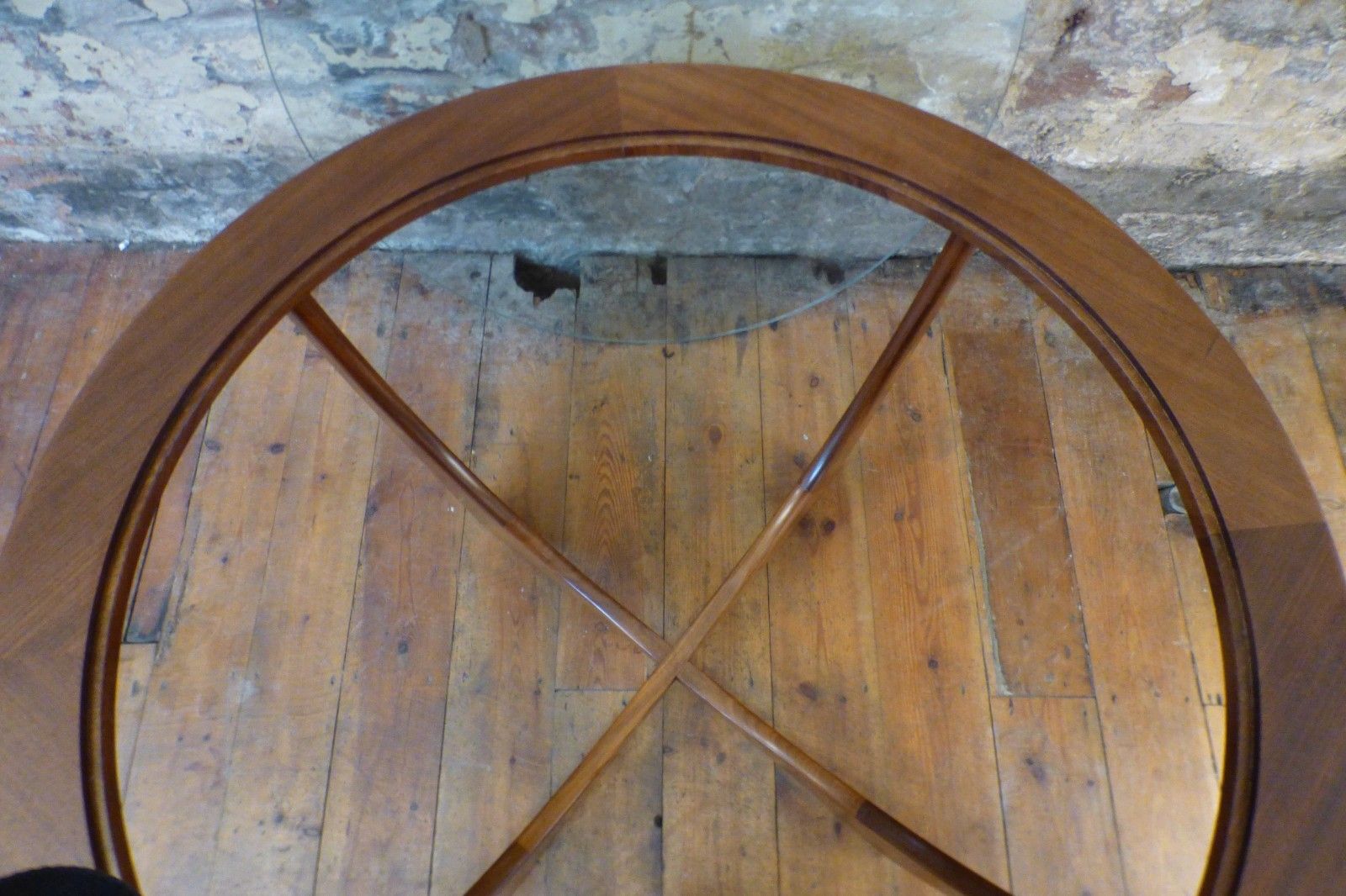 photo for sale Vintage G Plan Teak Glass Coffee Table Mid Century Astro Style Retro Uk Delivery