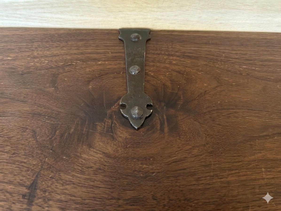 Console convertible de style rustique espagnol en bois massif photo vinterior