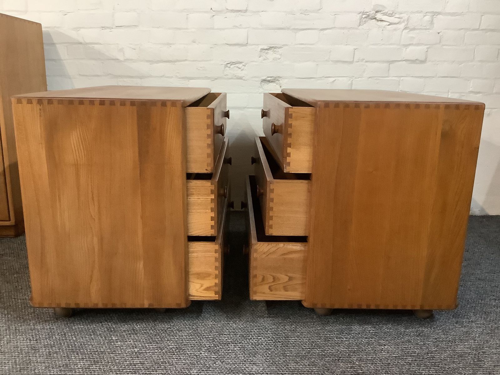 photo buy Ercol Bedroom Furniture Suite. Early Windsor Models Produced England 1956.