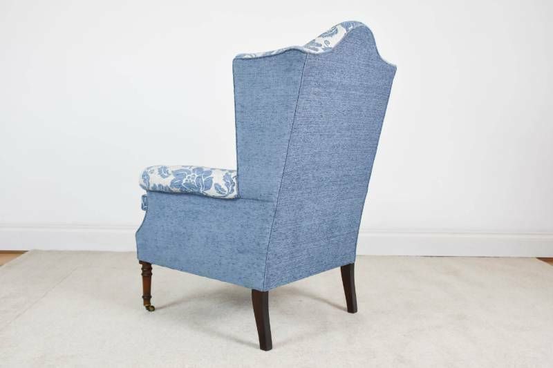 Georgian Style Late Victorian Wing Chair photo vinterior
