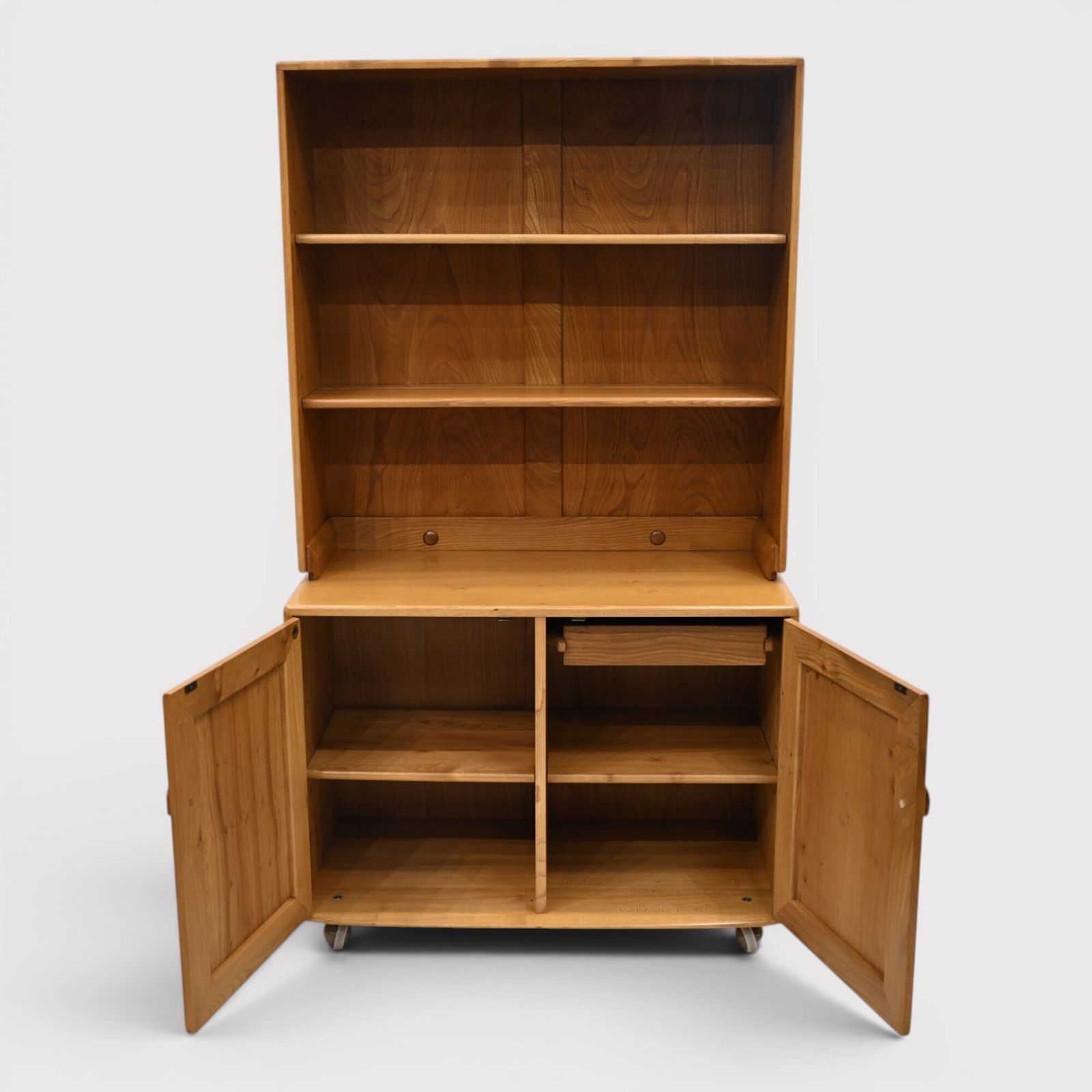 Ercol Windsor Bookcase 2 Doors Ercol's Light Finish Free Uk Delivery* photo vintage