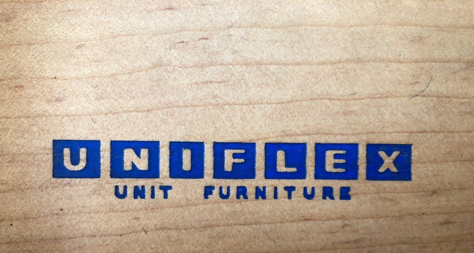 photo furniture Vintage 1960s Uniflex Gunther Hoffstead Q Series Teak Desk. Danish Retro G Plan Mid Century