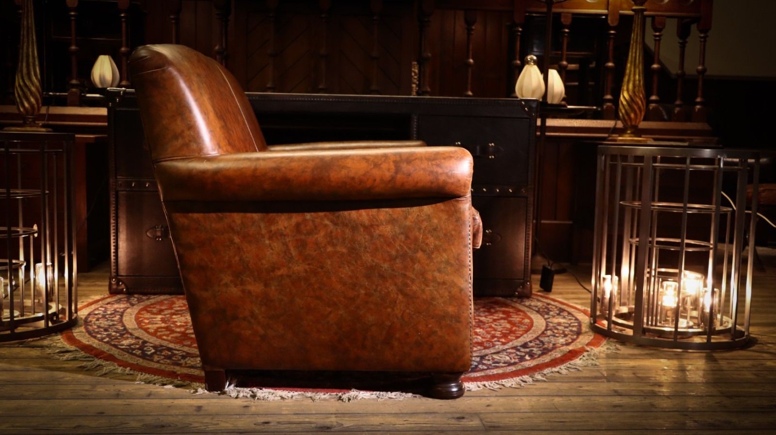 photo for sale Stunning Tetrad Prince Midi 2 Seater Leather Club Small Sofa Brompton Tan 🚚🇬🇧
