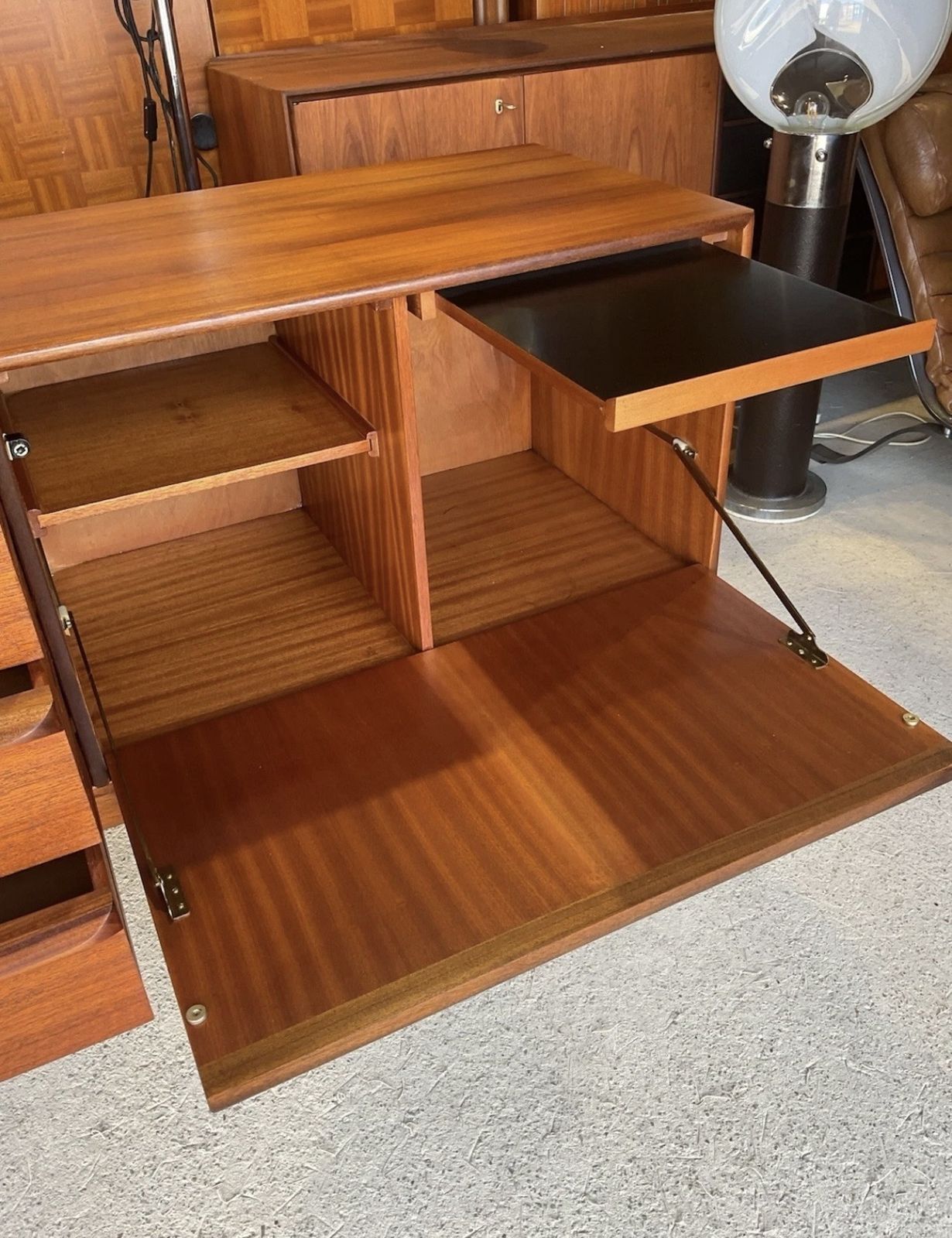photo furniture McIntosh Teak Sideboard By Tom Robertson Sunburst Collection