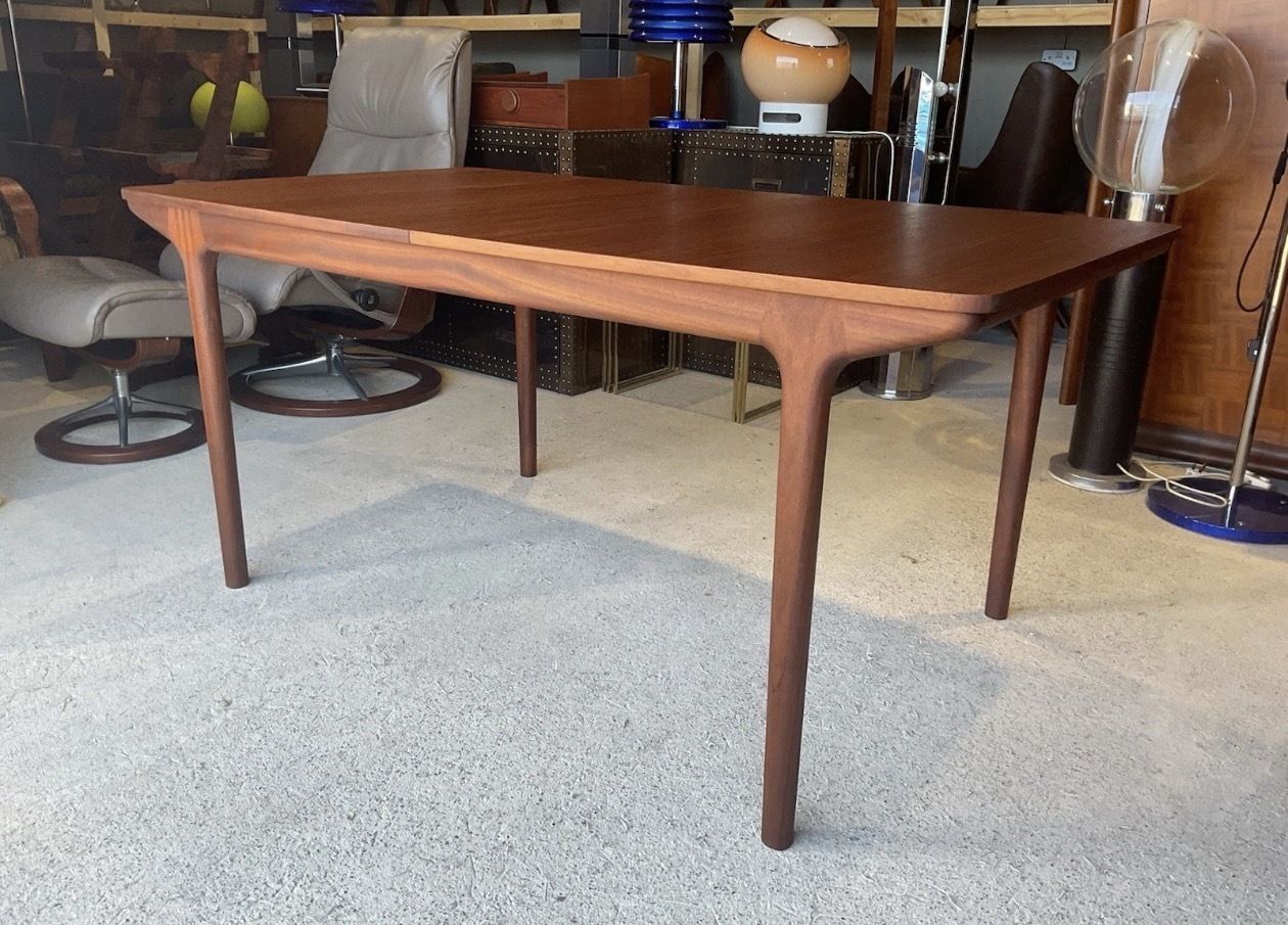 photo buy Mid Century T3 Teak Macintosh Double Extending Dining Table 1970s
