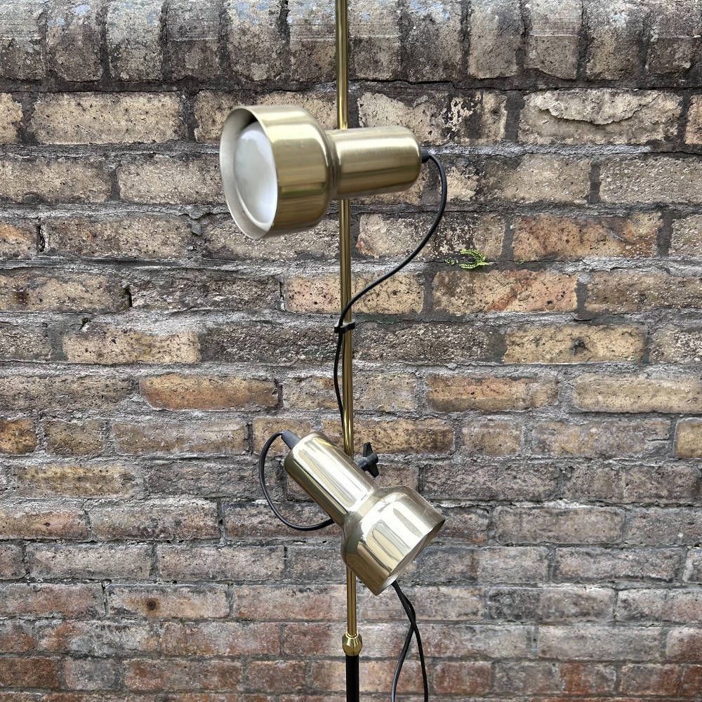 Mid Century Modern Twin Spotlight Floor Lamp photo Lighting