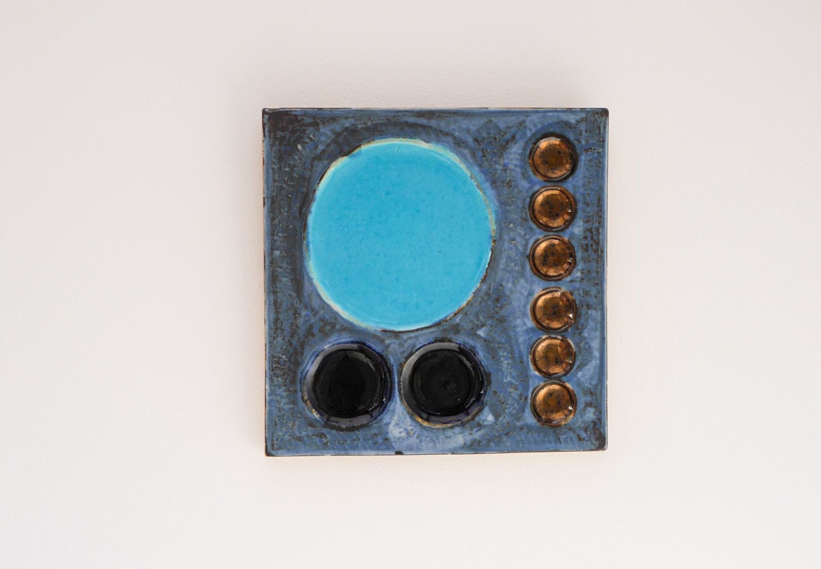 Mid-Century Modern Scandinavisch wandobject van Alberius voor Rörstrand, jaren 1960
