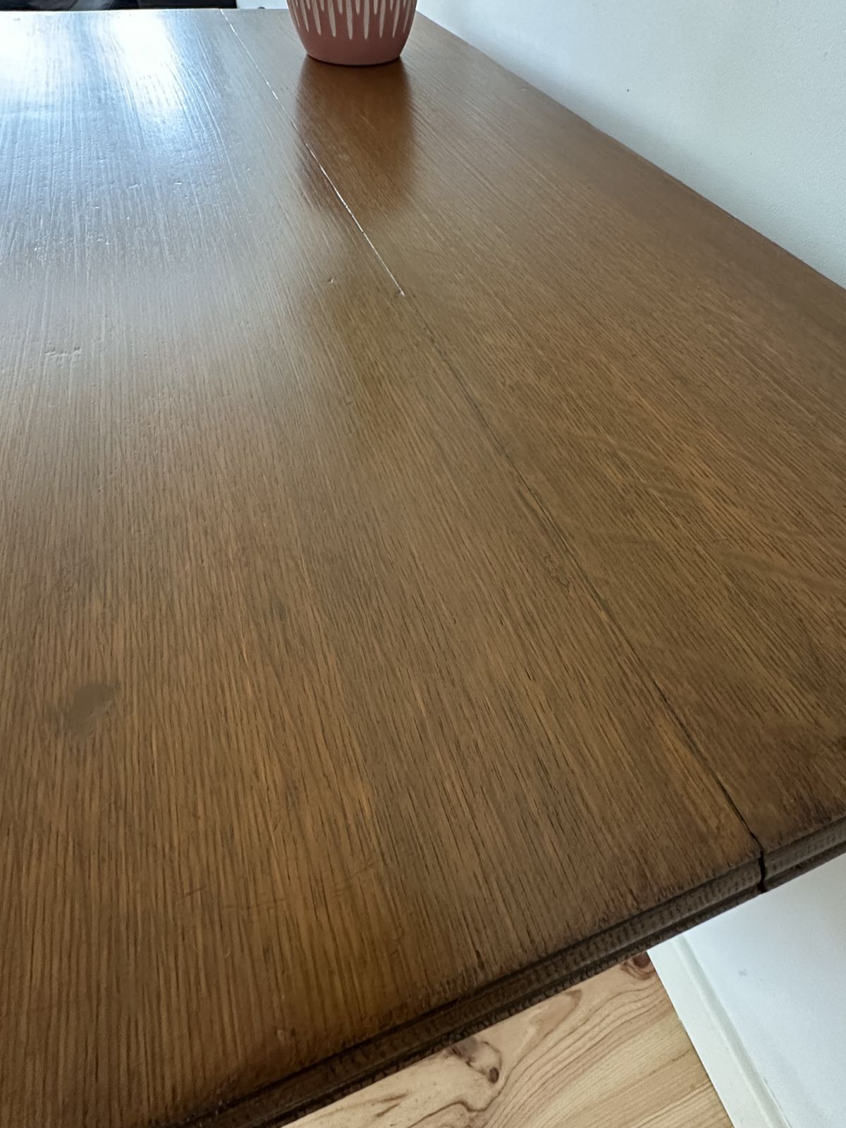 photo for sale Antique Oak Side Hall Table